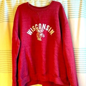 Men’s 2xl Wisconsin Badgers Crewneck